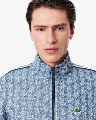 Paris Zip-Up Jacquard Track Jacket