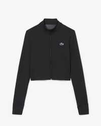 Dual Fabric Zipped Stretch Tennis Midlayer