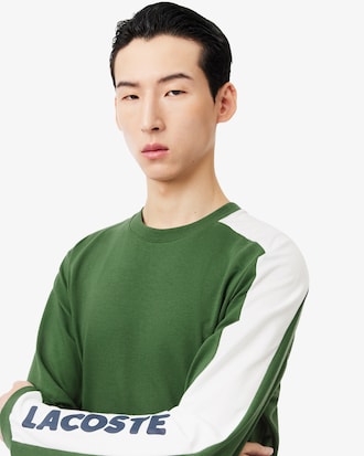 Printed Fleece Loungewear Sweatshirt