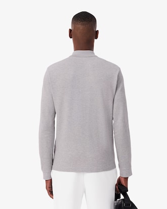 Classic Fit Long Sleeved L.12.12 Polo Shirt