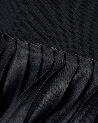 Pleated T-shirt Dress