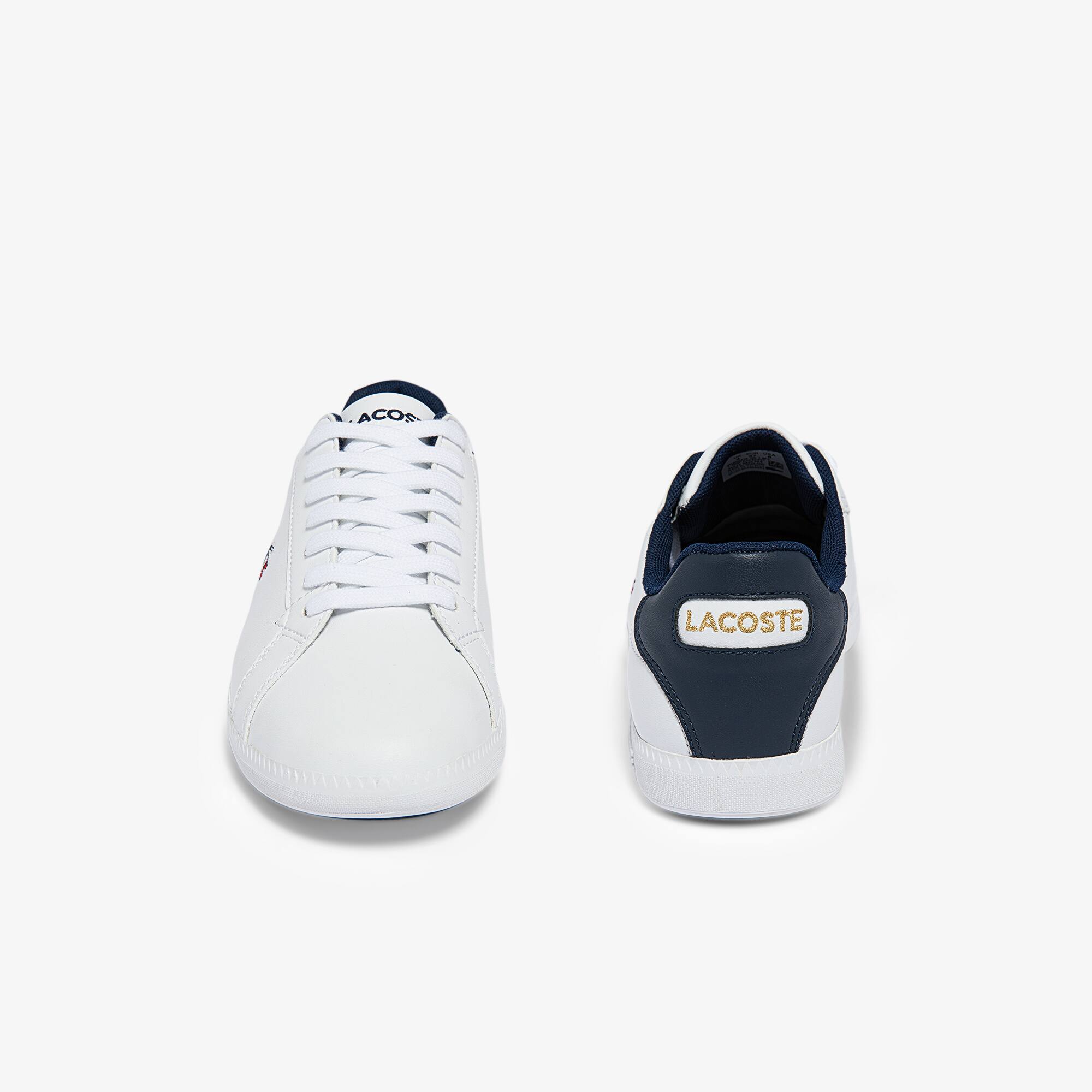 lacoste graduate leather sneaker