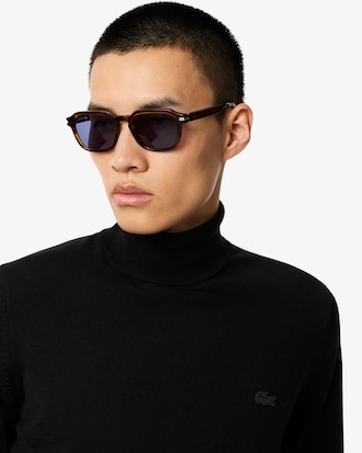 Merino Wool Roll Neck Sweater