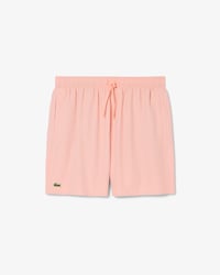 Mid Length Monochrome Swim Trunks