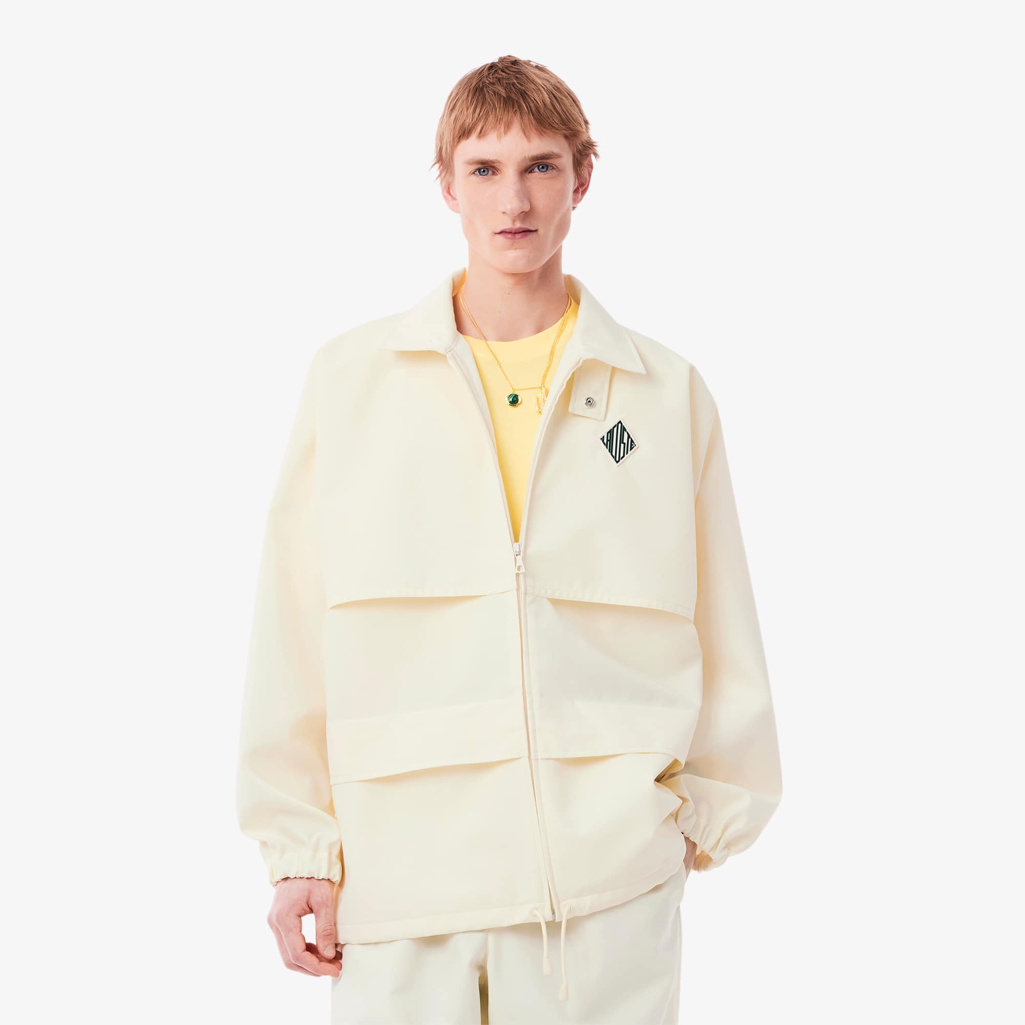 Lacoste ナイロンジャケット ベージュ 楽天市場】ラコステ LACOSTE アウター コート メンズ 撥水ツイル