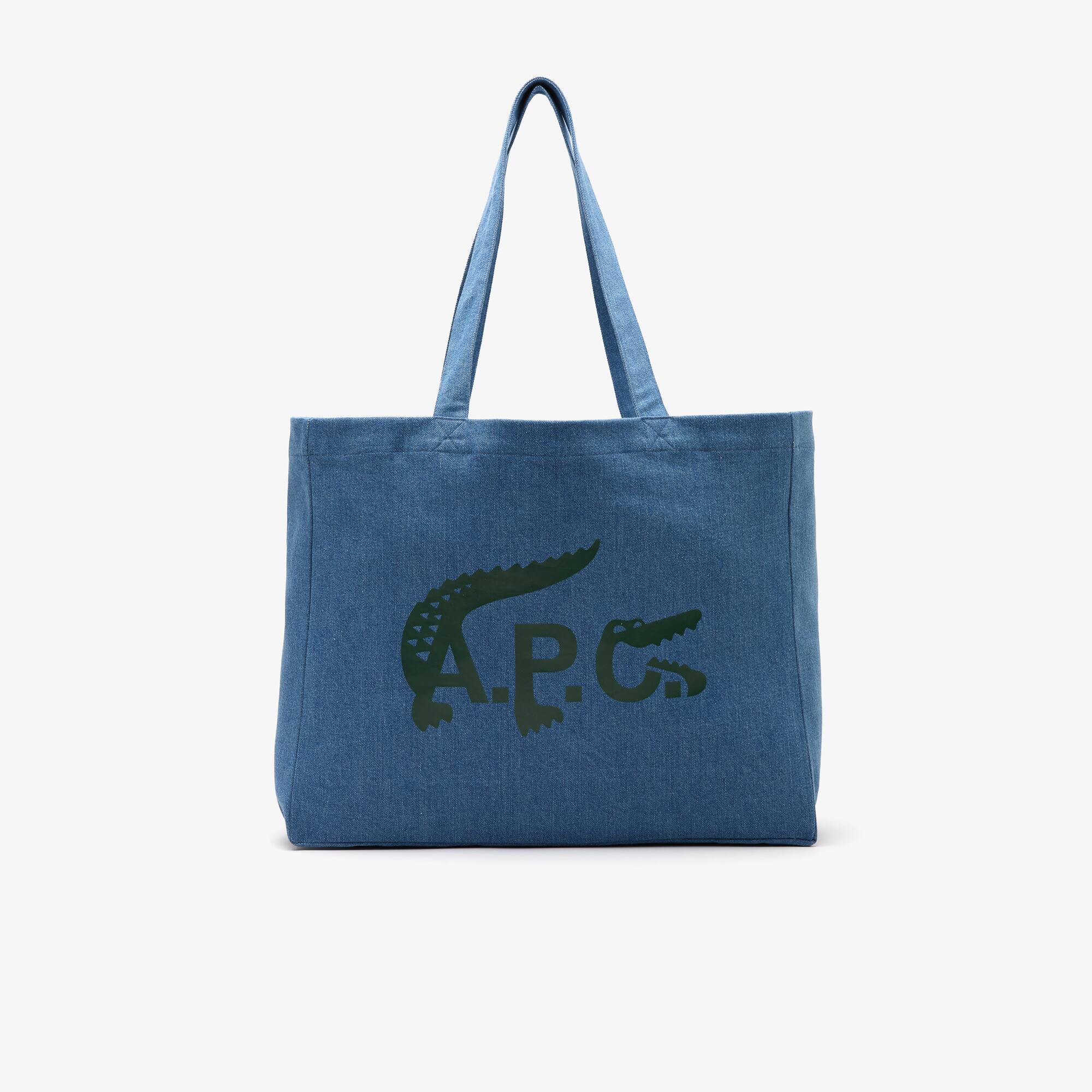 Unisex Lacoste x A.P.C. Medium Tote Bag - Mens caps & hats - New In 2022 | Lacoste Unisex Lacoste x A.P.C. Medium Tote Bag