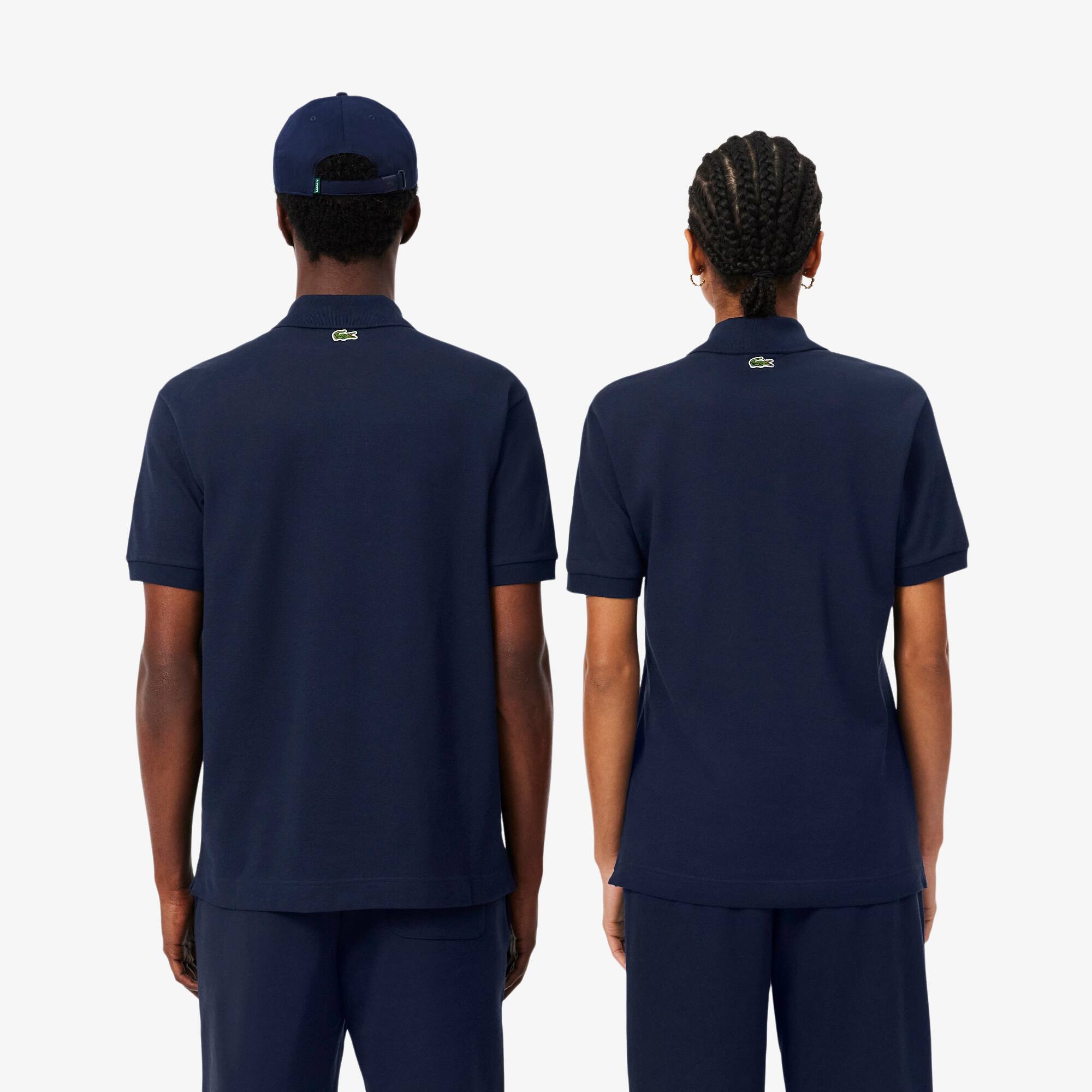 Classic Fit Embossed Branding Polo Shirt - Men's Short Sleeves