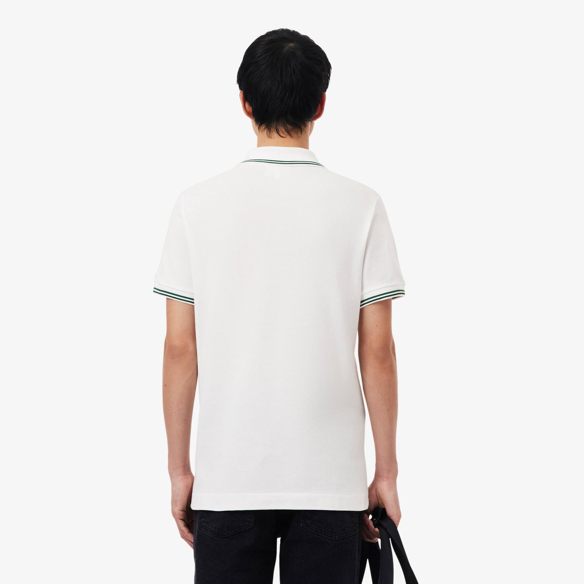 Regular Fit Trim Accent L.12.12 Polo Shirt - Men's Short Sleeves