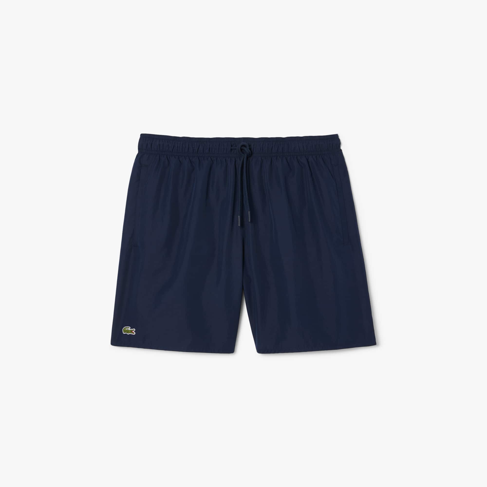 Mid Length Monochrome Swim Trunks - Men's Swimwear - New In 2026