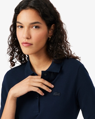Slim Fit L.12.D Three Quarter Sleeve Polo Shirt