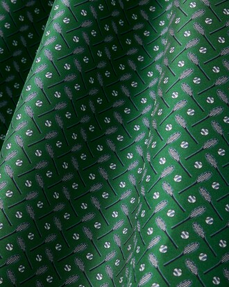 Runway Print Silk Square