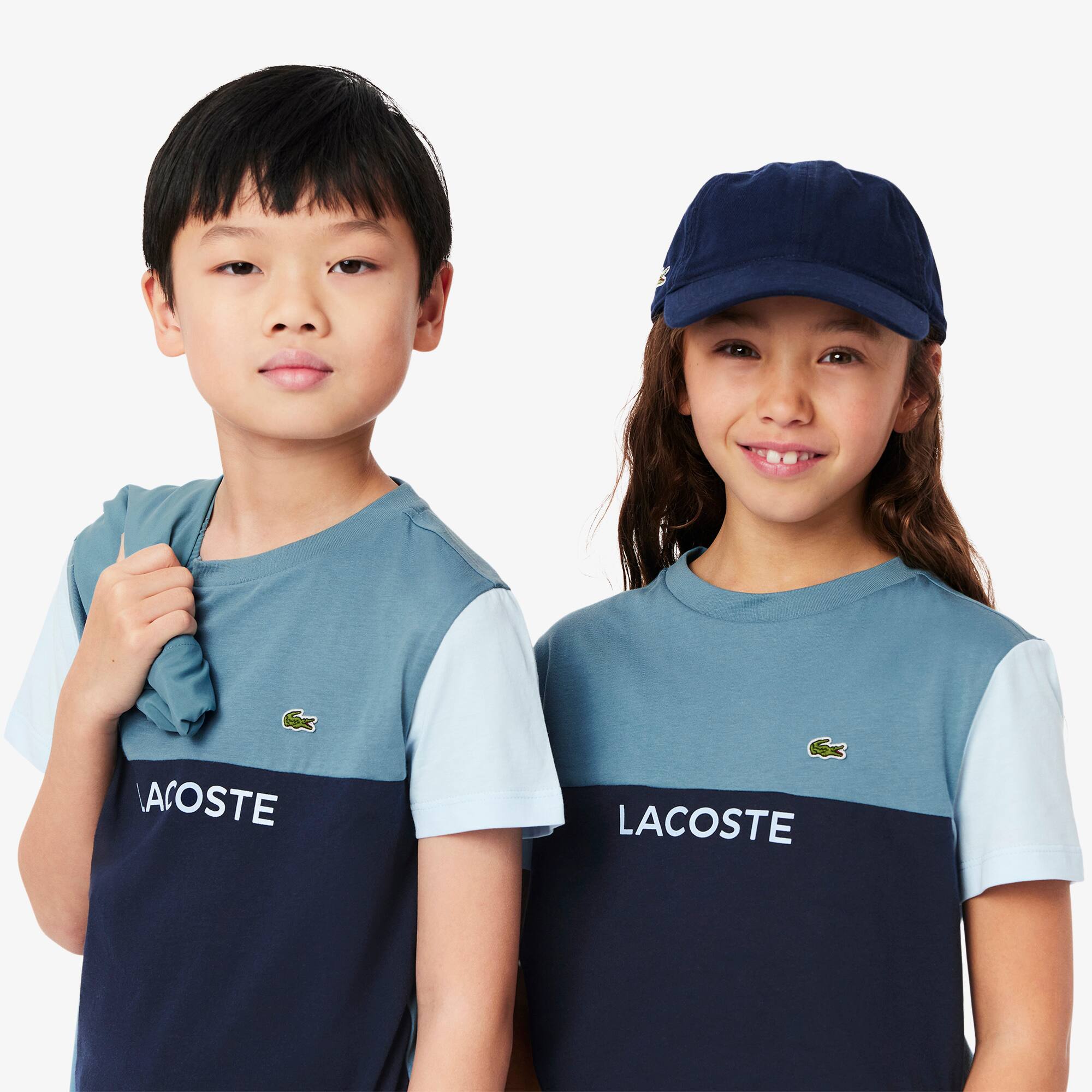 Cotton Colour-Block T-shirt - Boys' T-Shirts & Shirts (2-8