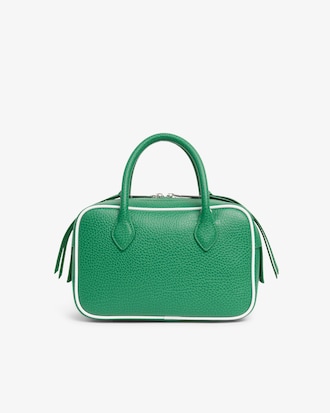 Runway Small Printed Leather Gym Bag