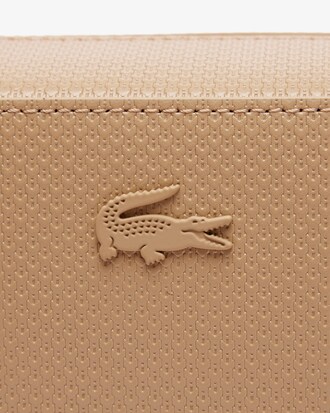 Chantaco Piqu&eacute; Leather Shoulder Bag