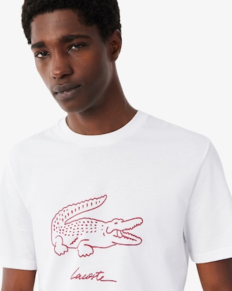 Printed Cotton Loungewear T-shirt