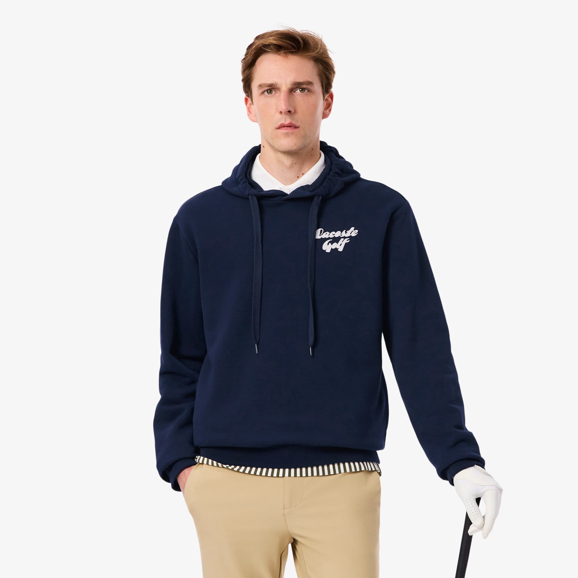 Printed Fleece Golf Hoodie - Men's Sweatshirts - New In 2026 | Lacoste