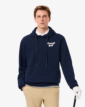 Printed Fleece Golf Hoodie