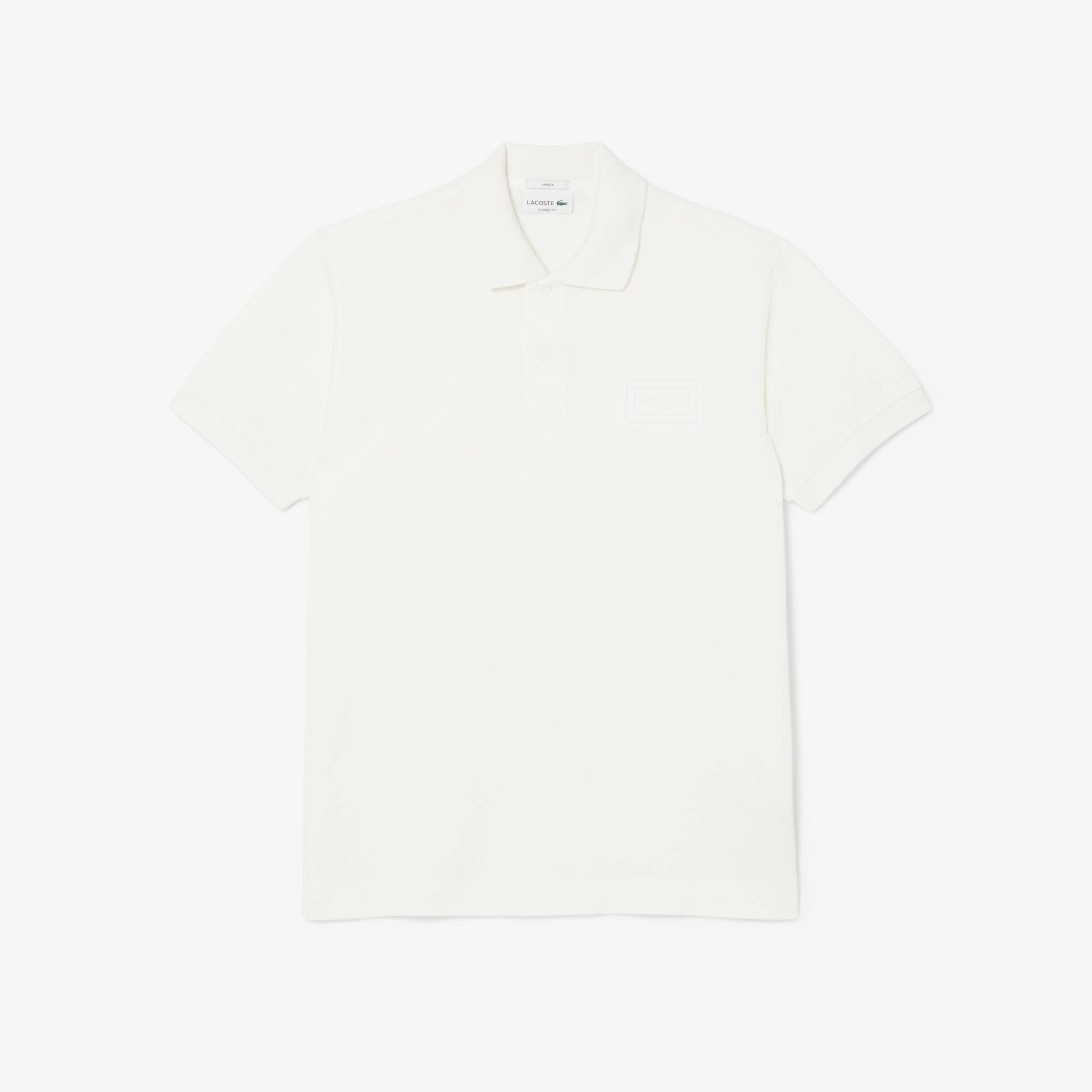 Classic Fit Embossed Branding Polo Shirt - Men's Short Sleeves