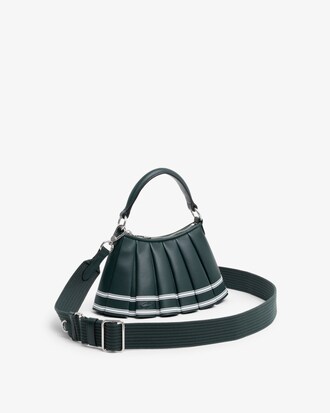 Runway Mini Lenglen Striped Leather Bag
