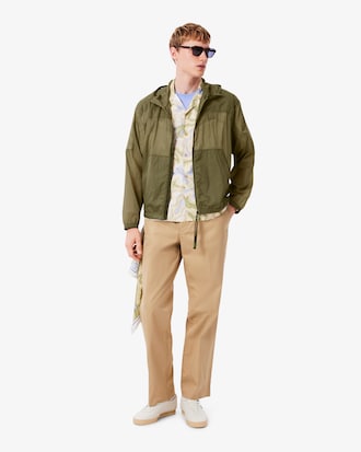 Water-Repellent Packable Nylon Jacket