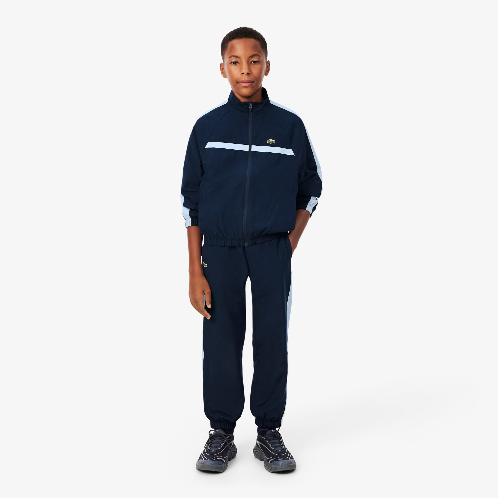 Unisex Taffeta Colour-Block Tracksuit - tracksuits (8-16 years