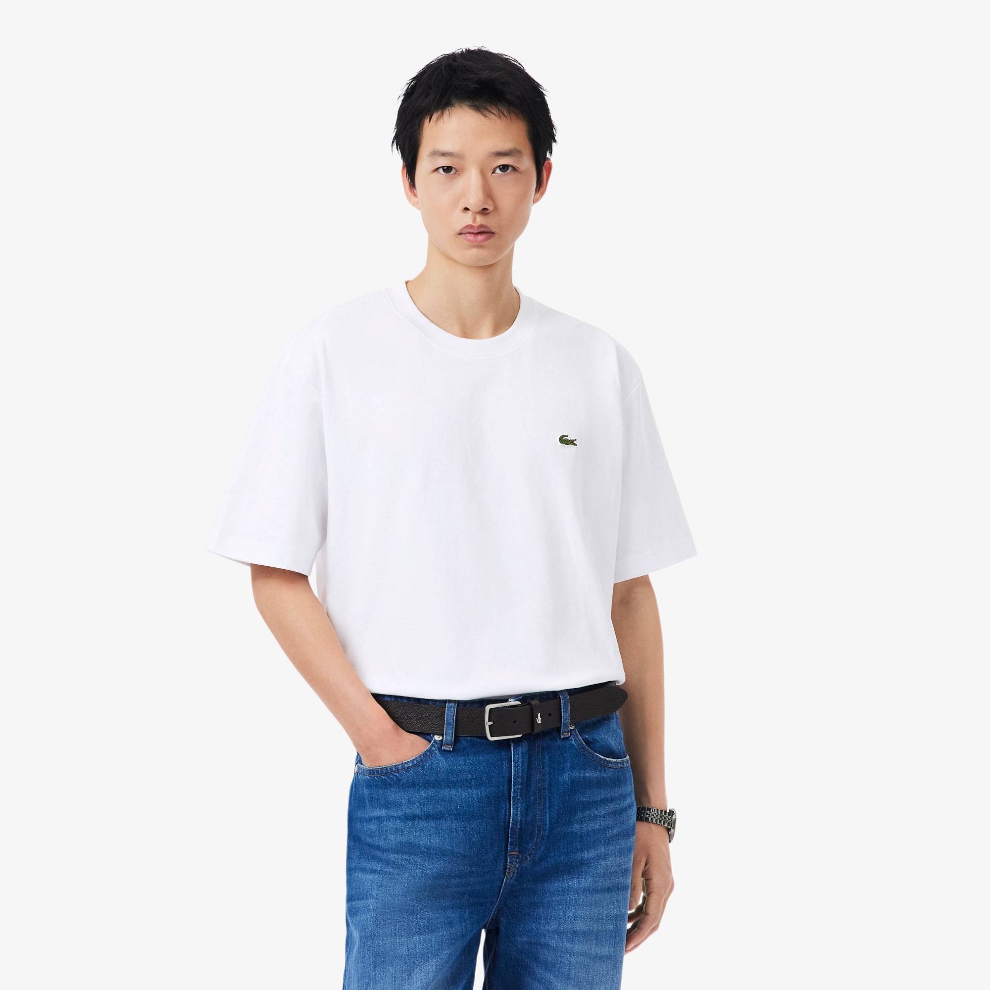 Heavy Cotton Jersey T-shirt - Men's t-shirts - New In 2026 | Lacoste