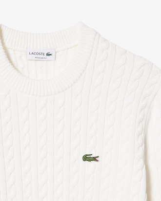 Cable Knit Cotton Sweater