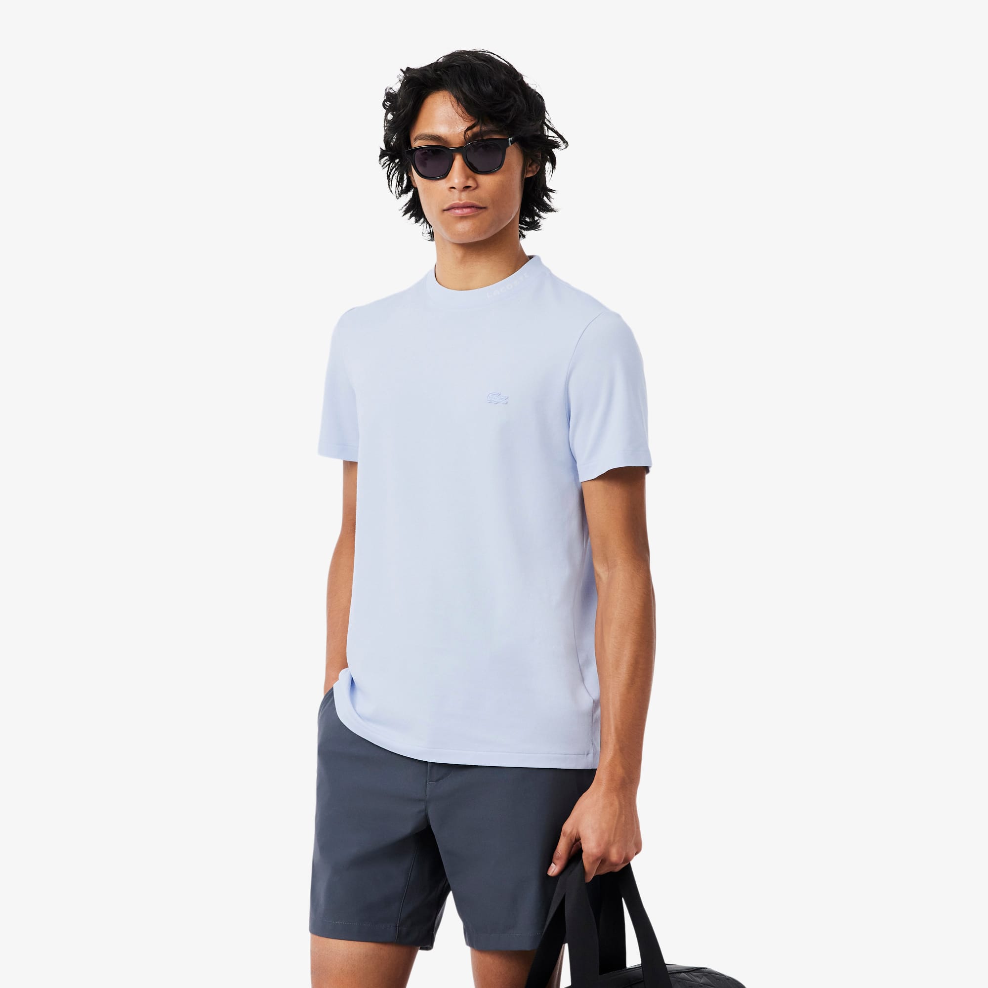 Jacquard Branded Piqué Commuter T-shirt - Men's t-shirts - New In