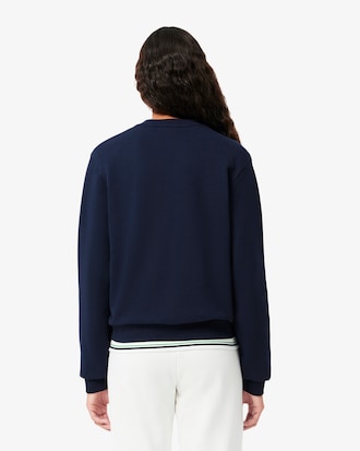 Relaxed Fit Fleece Crew Neck Sweatshirt