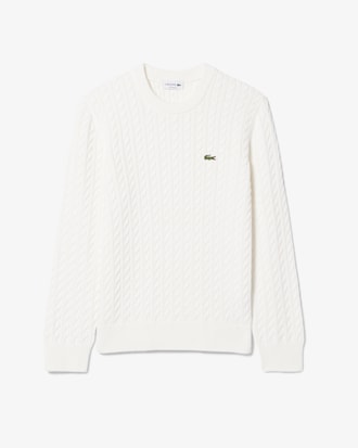 Cable Knit Cotton Sweater