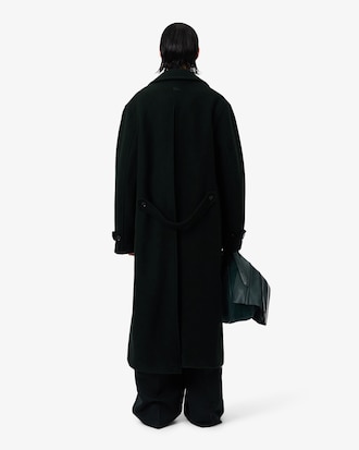 Runway Boiled Wool Coat