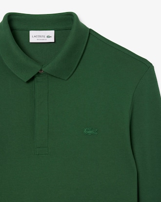 Regular Fit Paris Stretch Piqu&eacute; Polo Shirt