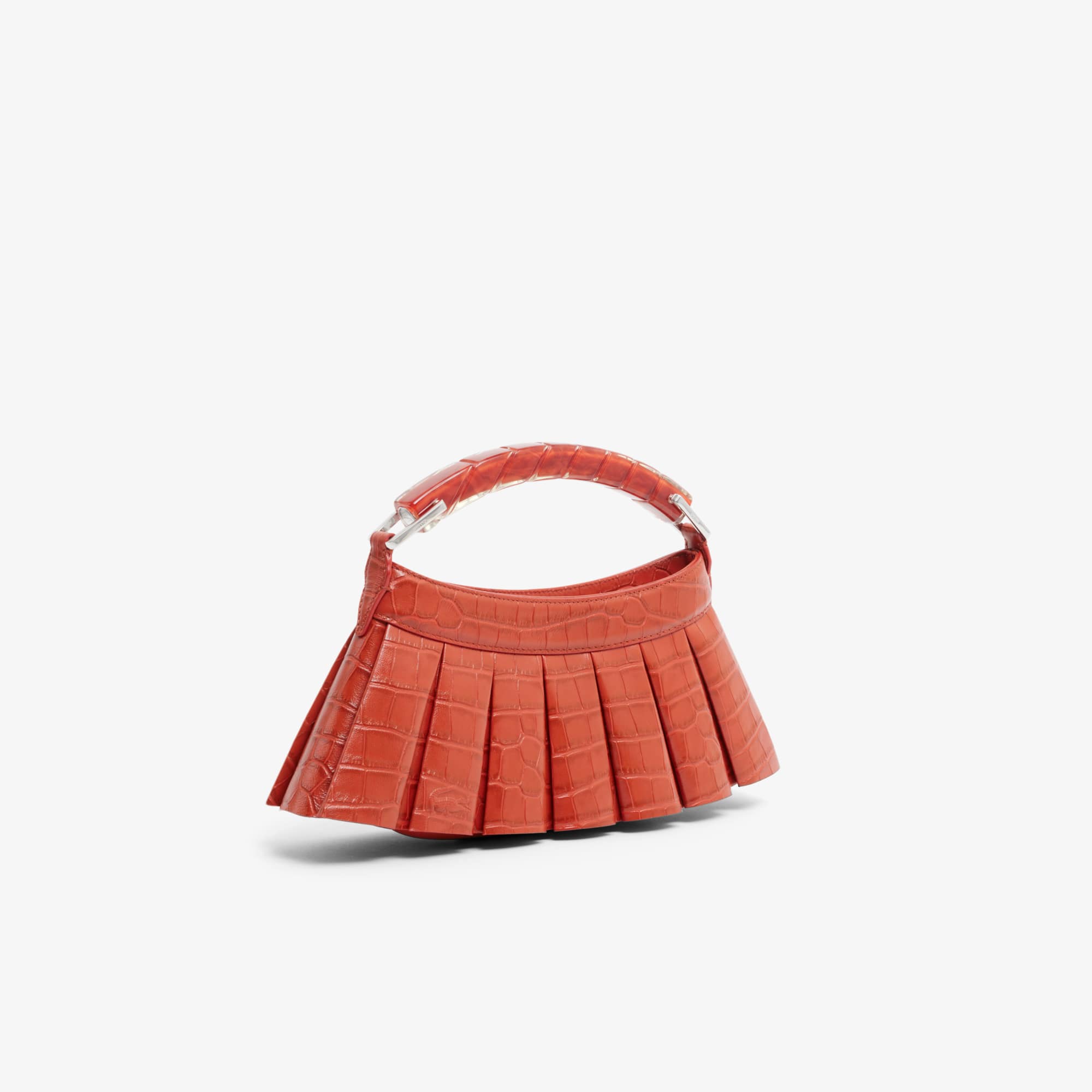 Runway H Lenglen Crocodile Effect Leather Bag - Men's Vertical