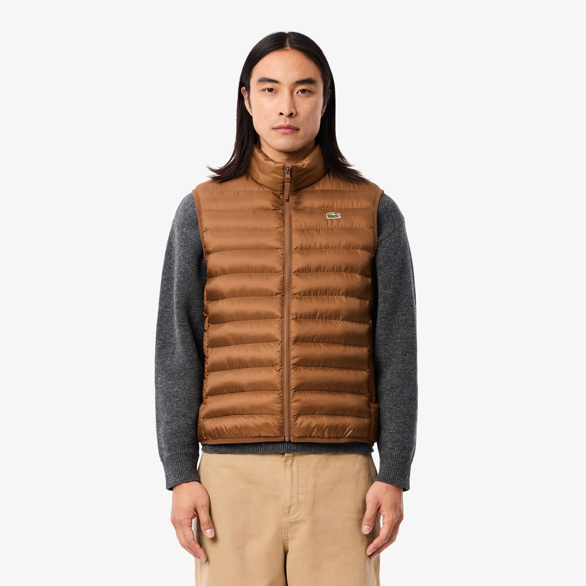 アウターその他 LOW CLASSIC : 24FW / VOLUME STITCH PADDED VEST (DARK BROWN) LOW CLASSIC : 24FW / VOLUME STITCH PADDED VEST (DARK BROWN