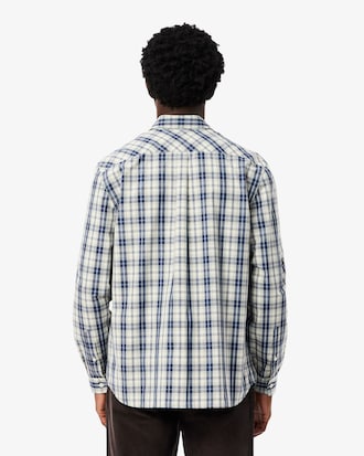 Regular Fit Poplin Plaid Shirt