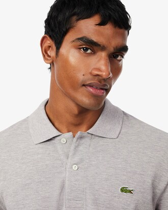 Classic Fit Long Sleeved L.12.12 Polo Shirt