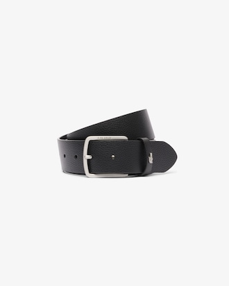 Grained Leather Belt