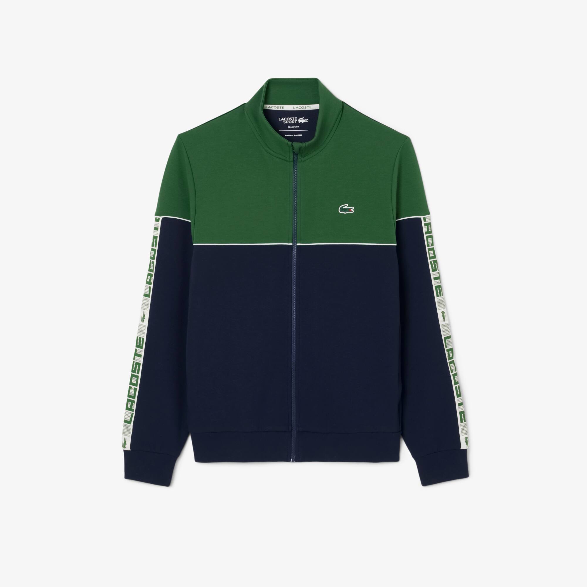 Tennis Zipped Colour-Block Sweatshirt - Men's Sweatshirts - New In