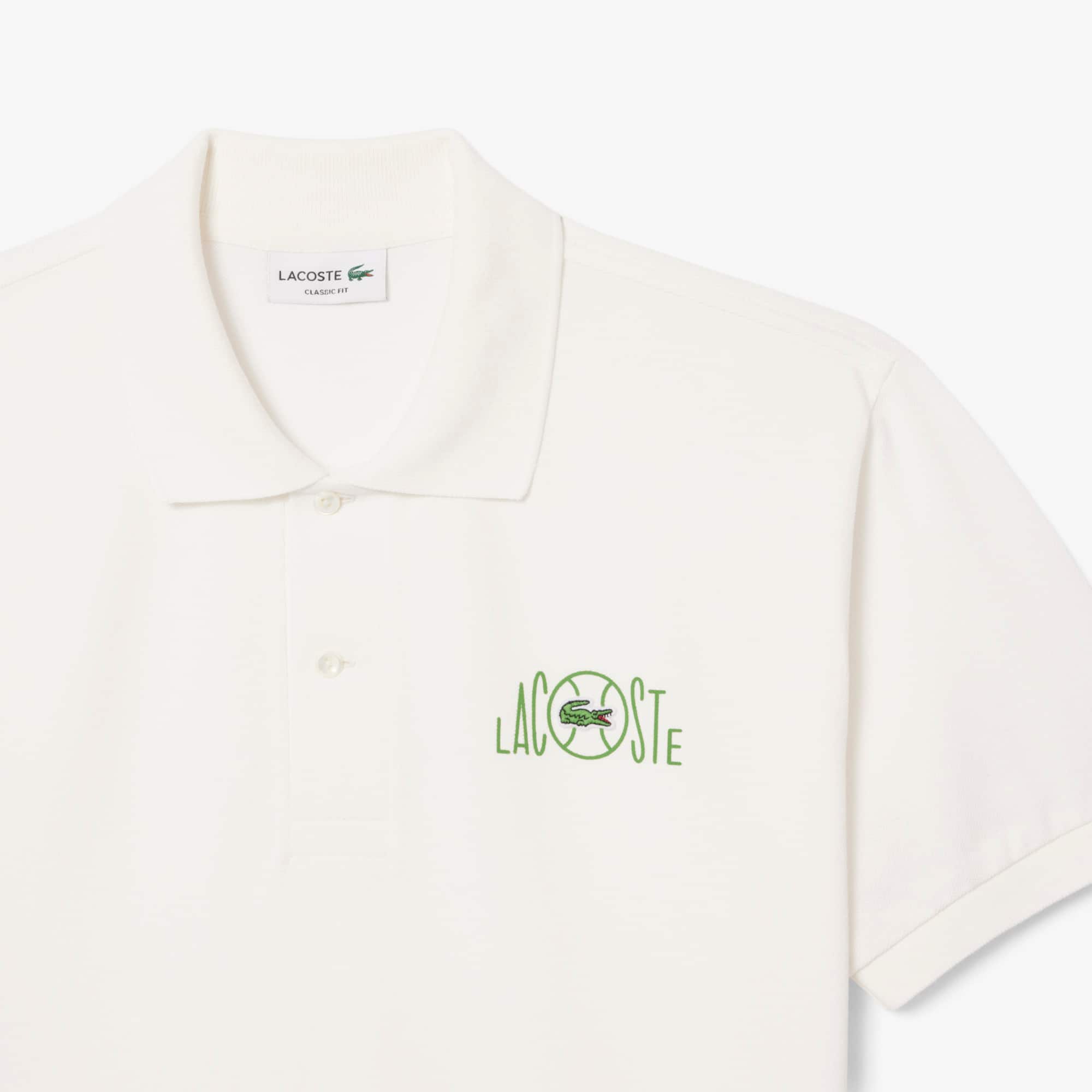Classic Fit Graphic Branding Polo Shirt - Men's Short Sleeves Polo