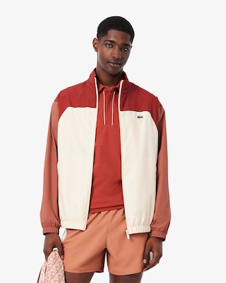 Water-Repellent Colour-Block Track Jacket