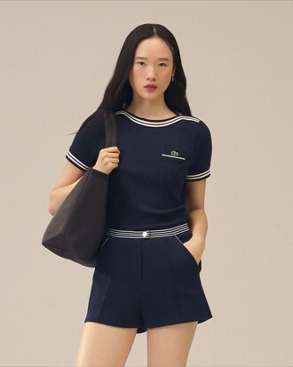 French Made Boat Neck T-shirt