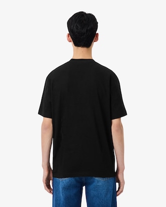 Cotton T-shirt with Breast Pocket
