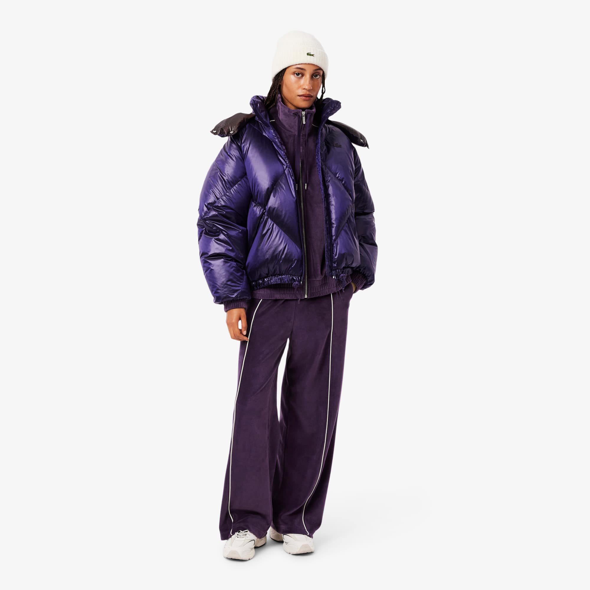 Trim Accent Velour Sweatpants - Women's Trackpants - New In 2026