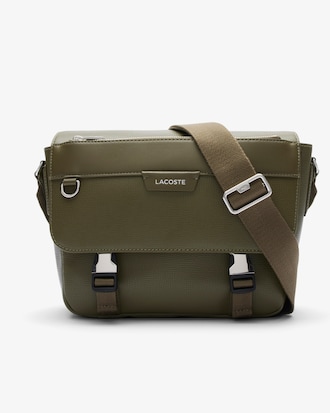 Ossian Flap Close Leather Satchel