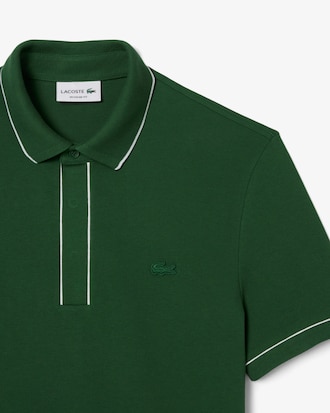 Regular Fit Paris Stretch Piqu&eacute; Polo Shirt