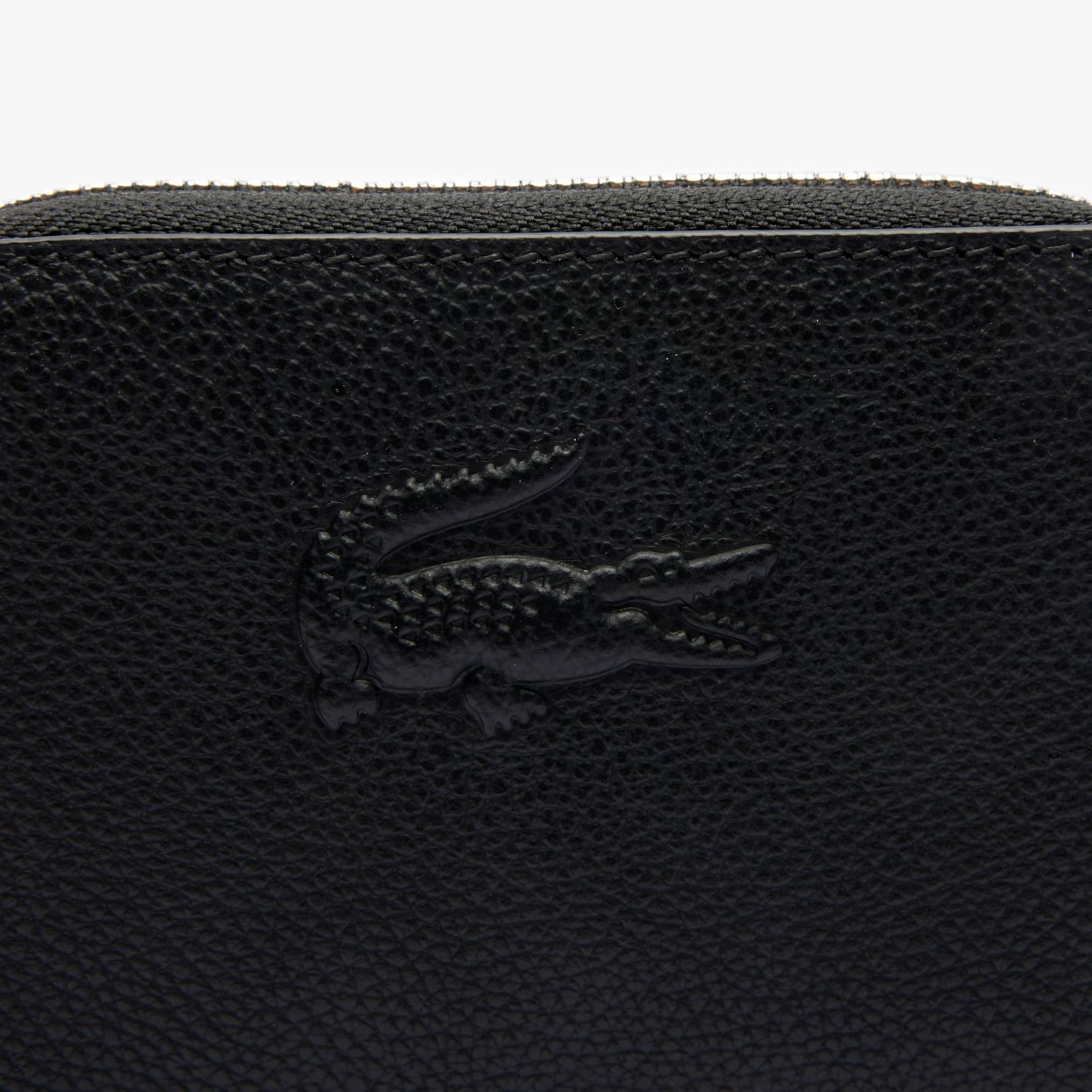 [LACOSTE] City coat Coin zip around half wallet BG /追跡可 LACOSTE] City coat Coin zip around half wallet BG /追跡可