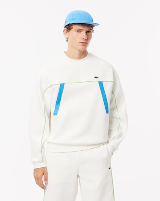 Loose Fit Piqué Sweatshirt