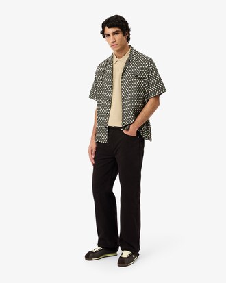 Regular Fit Cotton Blend Polo Shirt
