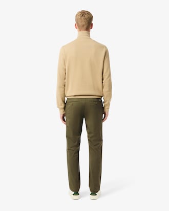 Slim Fit Stretch Cotton Chino Pants