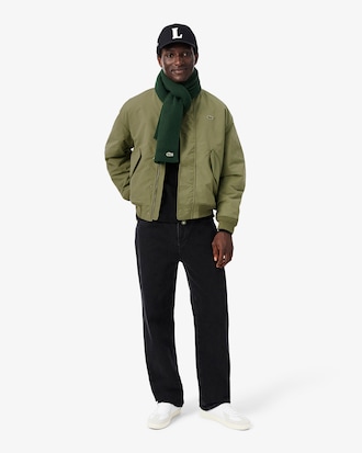 Ribbed Wool Scarf